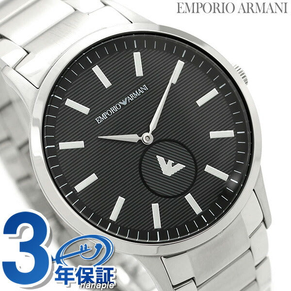 Armani观看男子黑色AR11118 Emporio Armani Watch品牌Lenato