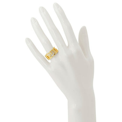 ヴェルサーチ VERSACE DG57594-DJMT-D00H 9号 グレカモチーフ リング 指輪 日本サイズ8号 ゴールド レディース メンズ アクセサリー ベルサーチ 記念品 ギフト ARVE00039L