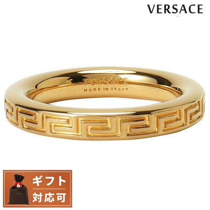 ヴェルサーチ VERSACE DG56785 DJMT 3J000 15号 エングレイブド グリークキー リング グレカモチーフ 指輪 日本サイズ14号 アクセサリー ARVE00060M