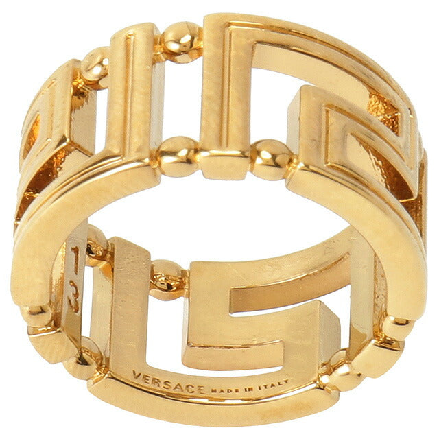 ヴェルサーチ VERSACE DG57594 DJMT 3J000 11号 グレカモチーフ リング 指輪 日本サイズ10号 アクセサリー ARVE00065L