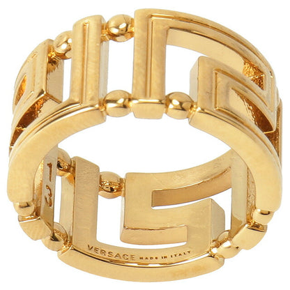 ヴェルサーチ VERSACE DG57594 DJMT 3J000 7号 グレカモチーフ リング 指輪 日本サイズ6号 ゴールド レディース メンズ ユニセックス アクセ ヴェルサーチェ ARVE00072L