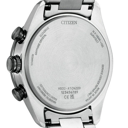 シチズン アテッサ ダイレクトフライト 腕時計 メンズ チタン 数量限定 クロノグラフ 電波ソーラー CITIZEN ATTESA AT8184-57E AT8184-57E