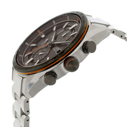 公民Atesa Direct Flight Eco Drive无线电观看品牌Men Titanium Chronograph Chronograph Radio Radio Radio Citizen AT8189-61E