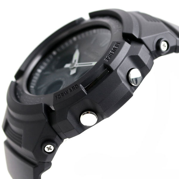 G-shock G-shock黑色无线电太阳能AWG-M100B-1-ANADISY WATCY WATCH品牌全钟表Casio Men