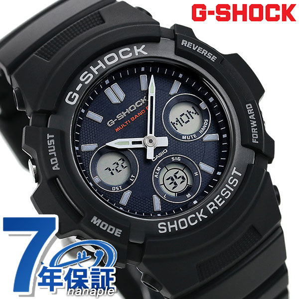 gショック ジーショック G-SHOCK 電波ソーラー メンズ 腕時計 ブランド AWG-M100SB-2AER 電波 ソーラー カシオ