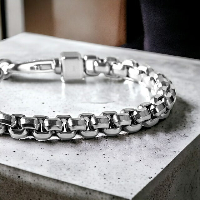 アルマーニ エクスチェンジ ブレスレット メンズ ブランド ステンレススチール AXG0045040 シルバー アクセサリー AXG0045040