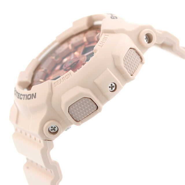 Baby G Baby Jie Jie Baby-G Quartz BA-1110XCP-4A BA-110海外模特女士手表品牌Casio anadisy pink pink pink pink pink粉红色米色粉红色ba-1110xcp-4adr