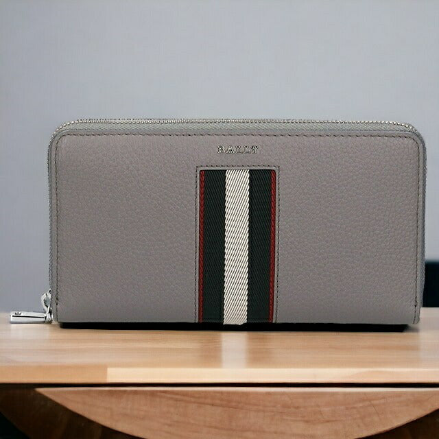 バリー 財布 メンズ レディース ブランド 長財布 バレン 6306284 グレー BA-6306284