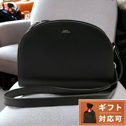 アーペーセー A.P.C. APC PXAWV F61048 LZZ NOIR ハーフムーン ショルダーバッグ SAC DEMI LUNE レディース BBAP00038L