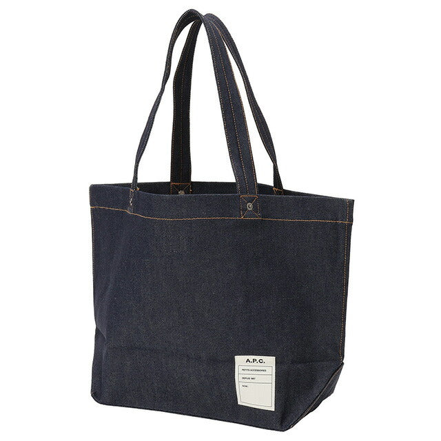 アーペーセー A.P.C. COCSX M61832 IAI INDIGO APC タイス デニム トートバッグ ネイビー レディース メンズ ユニセックス TOTE THAIS BBAP00095L
