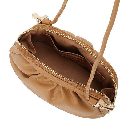 アーペーセー A.P.C. PUAAT F61765 CAF CARAMEL APC ニノン スモール ドローストリング ショルダーバッグ キャラメル BBAP00105L