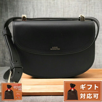 アーペーセー A.P.C. PXAWV F61415 LZZ BLACK APC ジュネーヴ ミニ ショルダーバッグ クロスボディ ブラック レディース ユニセックス BBAP00124L