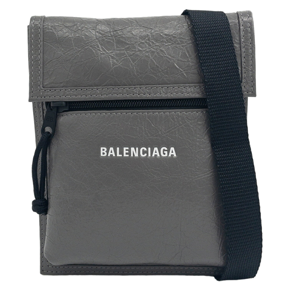 バレンシアガ BALENCIAGA 655982 1VG7X 1404 エクスプローラー ショルダーバッグ クロスボディ ダークグレー メンズ ユニセックス BBBC00062M
