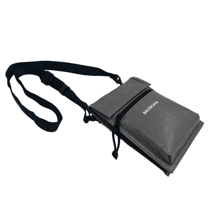 バレンシアガ BALENCIAGA 655982 1VG7X 1404 エクスプローラー ショルダーバッグ クロスボディ ダークグレー メンズ ユニセックス BBBC00062M