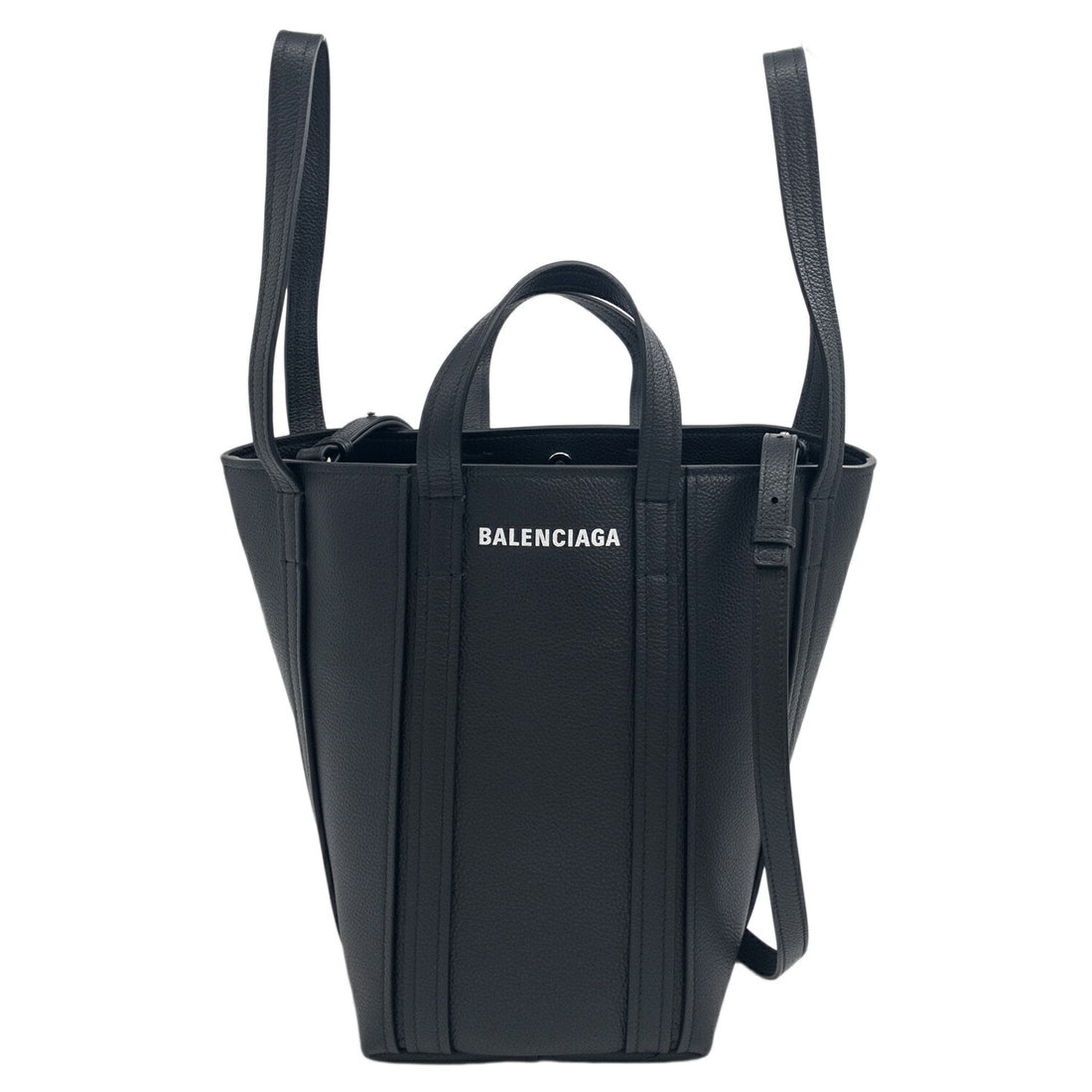 バレンシアガ BALENCIAGA 672791 15YUN 1090 エブリデイ 2.0 スモール ノース サウス 3WAY ショルダートートバッグ クロスボディ ブラック レディース BBBC00063L