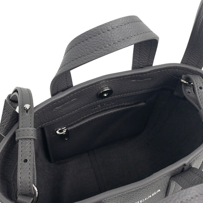 バレンシアガ BALENCIAGA 781817 15YUN 1290 エブリデイ 2.0 ミニ ショルダートートバッグ ダークグレー レディース ユニセックス EEVERYDAY 2.0 MINI SHOULDER BBBC00066L