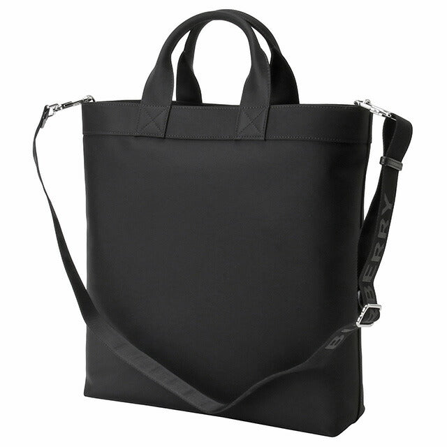 バーバリー BURBERRY 8063497 A1189 ロゴプリント アーティ トートバッグ 2WAY ショルダーバッグ ブラック メンズ ユニセックス BBBU00140M