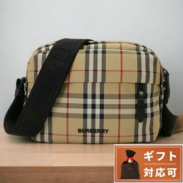 バーバリー BURBERRY 8069760 A7026 ヴィンテージチェック パディバッグ ショルダーバッグ アーカイブベージュ メンズ ユニセックス BBBU00141M