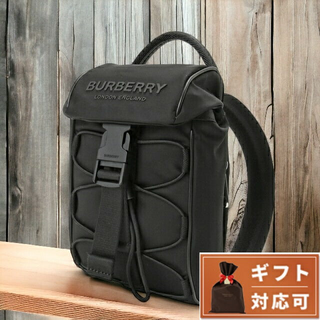 バーバリー BURBERRY 8070092 A1189 マレー スリングバッグ ワンショルダーバッグ ブラック メンズ ユニセックス ML MURRAY SLING PN9 BBBU00144M