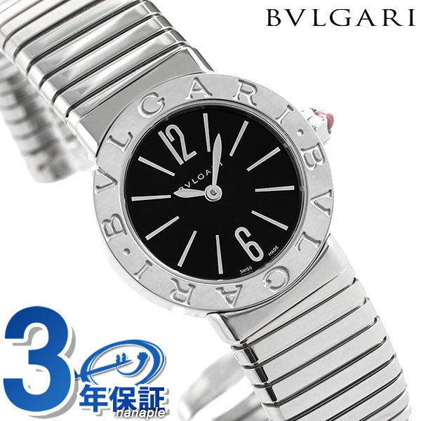 Bulgari Watch Bulgari Burgari Tubo Gas 26mm Bellows Ladies Watch Brand BBL262TBSS.S Black BBL262TBSSSSS