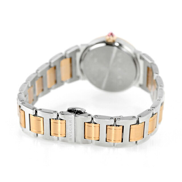 Bulgari Ladies Bulgari Brugari 26mm钻石瑞士石英手表BBL26C11SPG 12棕色粉红色Gold BBL26C11SPG12