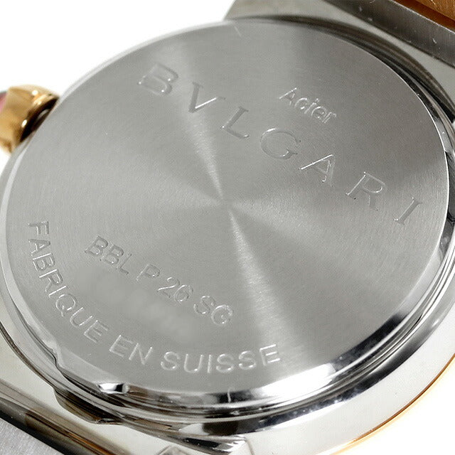 Bulgari Ladies Bulgari Brugari 26mm钻石瑞士石英手表BBL26C11SPG 12棕色粉红色Gold BBL26C11SPG12