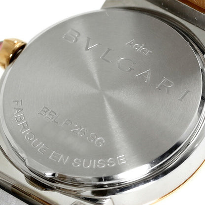 Bulgari Ladies Bulgari Brugari 26mm钻石瑞士石英手表BBL26C11SPG 12棕色粉红色Gold BBL26C11SPG12