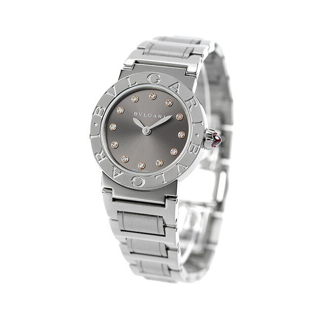 Bulgari Watch Bulgari Brugari Watch Brand Ladies Diamond BBL26C6SS12 Made by analog grasil bar Switzerland