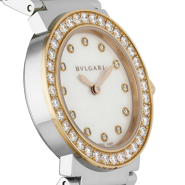 Bulgari Bulgari Bulgari Bulgari Bulgari Quartz Watch Brand Ladies Diamond BVLGARI BBL26WSPGD/12 Analog Switzerland BBL26WSPGD12