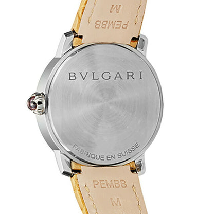 Bulgari Bulgari Brugari Automatic Watch Brand Ladies Diamond BVLGARI BBL37WSL/12 Analog Swiss BBL37WSL12