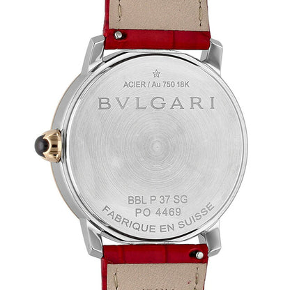 ブルガリ ブルガリブルガリ 自動巻き 腕時計 ブランド レディース ダイヤモンド BVLGARI BBL37WSPGLC11/12 アナログ スイス製 BBL37WSPGLC1112