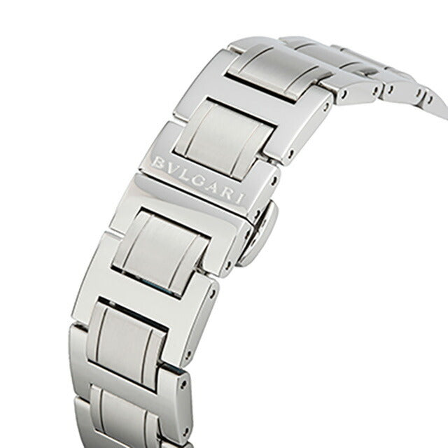 Bulgari Bulgari Brugari Automatic Watch Brand Ladies BVLGARI BBL37WSSD Analog White Shell White Switzerland