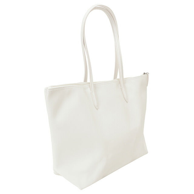 ラコステ LACOSTE NF1888 A56 L.12.12 プチピケ ラージ トートバッグ ショルダーバッグ ホワイト レディース メンズ ユニセックス ワニロゴ 記念品 ギフト BBLT00003L