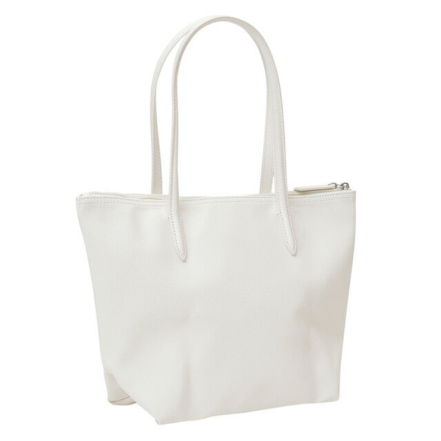 ラコステ LACOSTE NF2037 A56 L.12.12 CONCEPT スモールサイズ トートバッグ ホワイト レディース メンズ ユニセックス ワニロゴ 記念品 プレゼント ギフト BBLT00009L