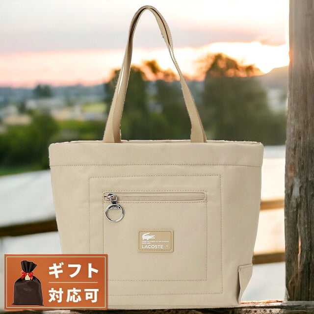ラコステ LACOSTE NF4197 L37 ネオデイ ミニトートバッグ ショルダーバッグ ベージュ レディース メンズ ユニセックス ワニロゴ 記念品 プレゼント ギフト BBLT00020L