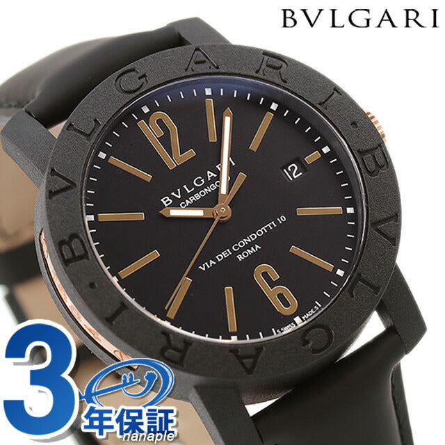 Bulgari Bulgari Bulgari Carbon Gold 40mm BBP40BCGLD Watch Brand Men&