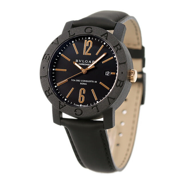 Bulgari Bulgari Bulgari Carbon Gold 40mm BBP40BCGLD Watch Brand Men&