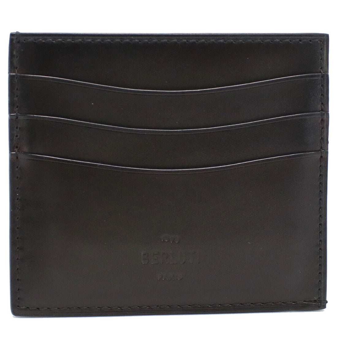 ベルルッティ カードケース メンズ ブランド レザー イタリア N235736 NERO GRIGIO ブラック 財布 BERN235736011