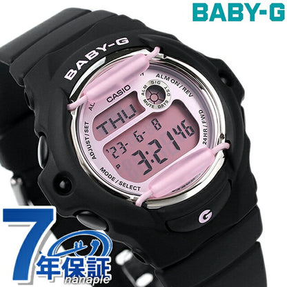 Baby G Baby baby-g女士手表品牌Casio数字粉红色黑色BG-169U-1CDR