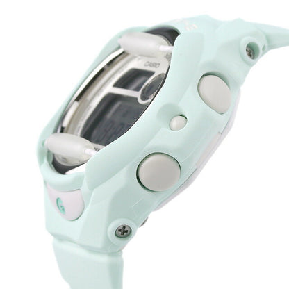 Baby G Baby Baby-G海外模特海外模特女士观看品牌Casio Digital Mint Green BG-169U-3DR