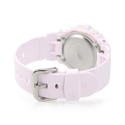 Baby G Baby Baby-G海外模特海外模特女士观看品牌Casio Digital Digital Pink Light Purple BG-169U-4BDR