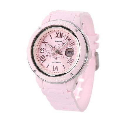 Baby-G Baby G Star女士观看品牌BGA-150st-4Adr Casio Clock Pastel Pink