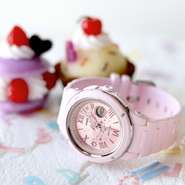 BABY-G Baby G Star Ladies Watch Brand BGA-150ST-4ADR Casio Clock Pastel Pink