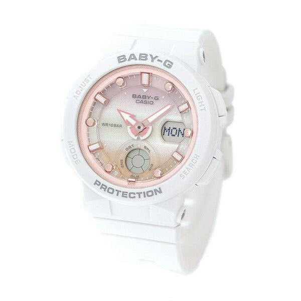 Baby G Baby Jie BABY-G Beach Traveler World Time BGA-250-7A2DR Ladies Watch brand