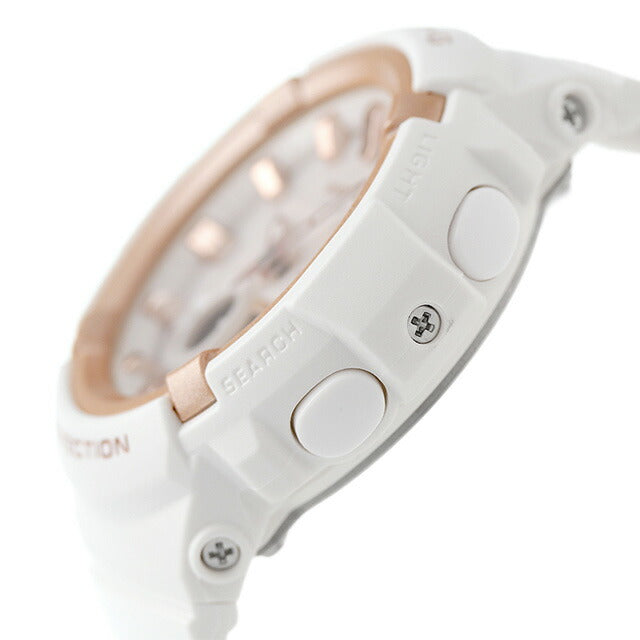 Baby G Baby Baby-G Quartz BGA-280BA-7A BGA-280 Series Overseas Model Ladies Watch Casio Casio Anadisi Pink Gold White White BGA-280BA-7adr