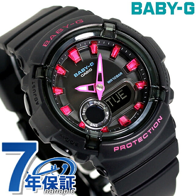 ベビーg ベビージー Baby-G BGA-280DN-1A BGA-280シリーズ レディース 腕時計 ブランド カシオ casio アナデジ ブラック 黒 BGA-280DN-1ADR