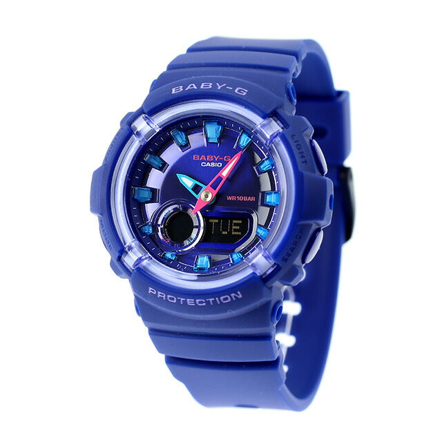 ベビーg ベビージー Baby-G BGA-280DN-2A BGA-280シリーズ レディース 腕時計 ブランド カシオ casio アナデジ ネイビー ブラック 黒 BGA-280DN-2ADR
