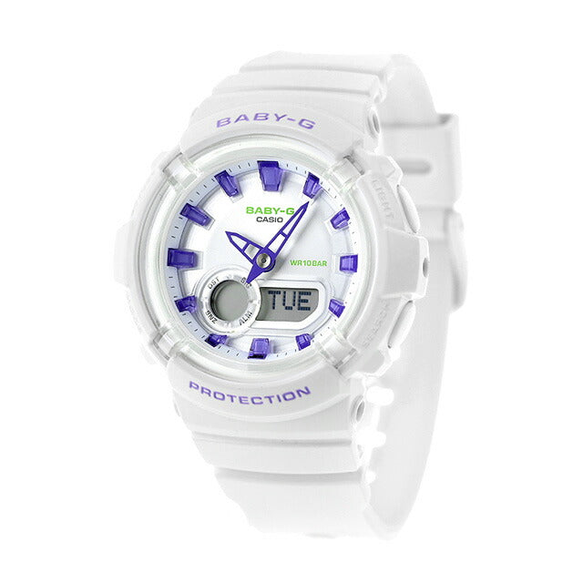 ベビーg ベビージー Baby-G BGA-280DN-7A BGA-280シリーズ レディース 腕時計 ブランド カシオ casio アナデジ シルバー ホワイト 白 BGA-280DN-7ADR
