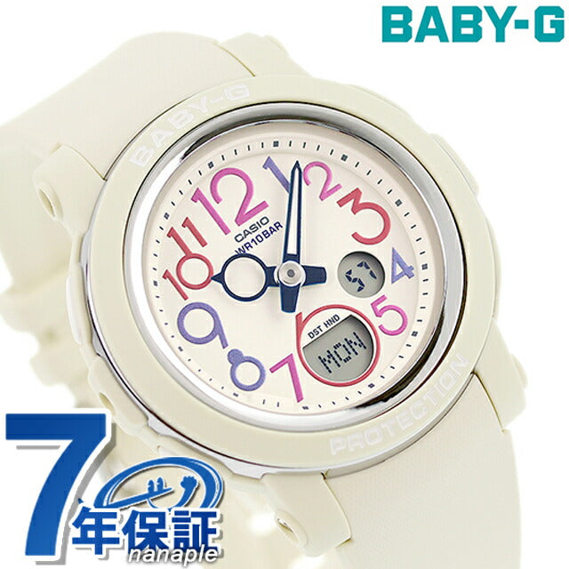 ベビーg ベビージー Baby-G BGA-290PA-7A BGA-290シリーズ レディース 腕時計 ブランド カシオ casio アナデジ アイボリー BGA-290PA-7ADR