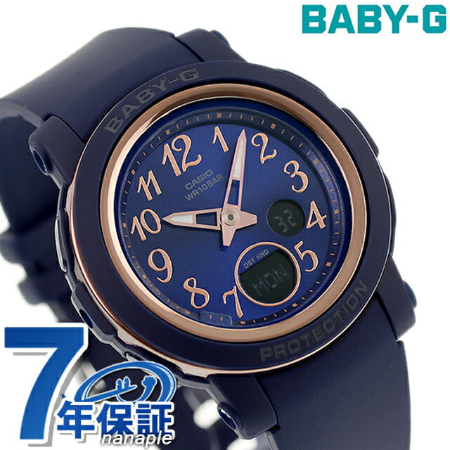 Baby G Baby Baby BABY-G BGA-290SA-2A BGA-290 Series Ladies Watch Brand Casio CASIO Anadige Black Blue Navy BGA-290SA-2ADR